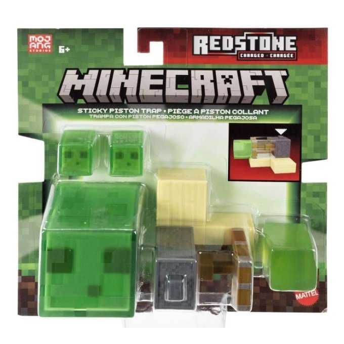 Minecraft - Figúrky Sticky Piston Trap
