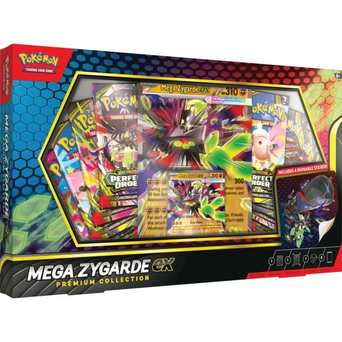 Pokémon TCG: Mega Zygarde Ex Premium