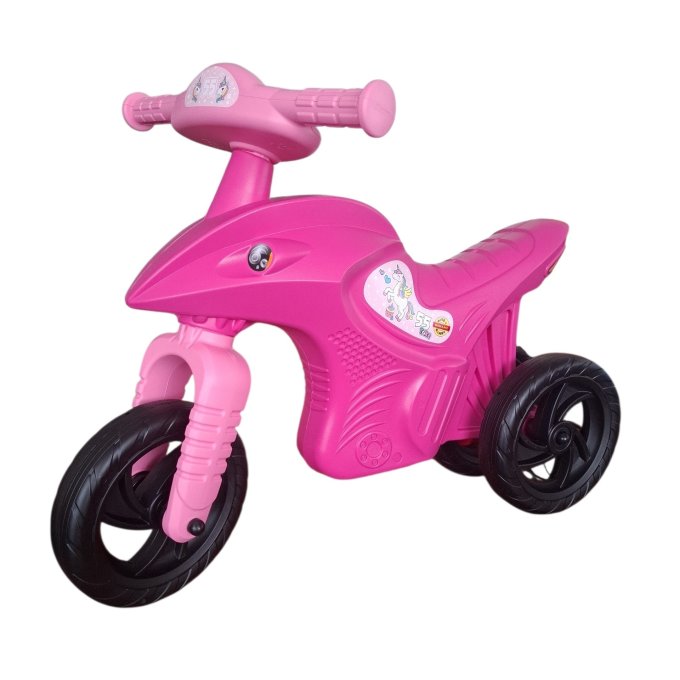 Odrážadlo motorka - ružové