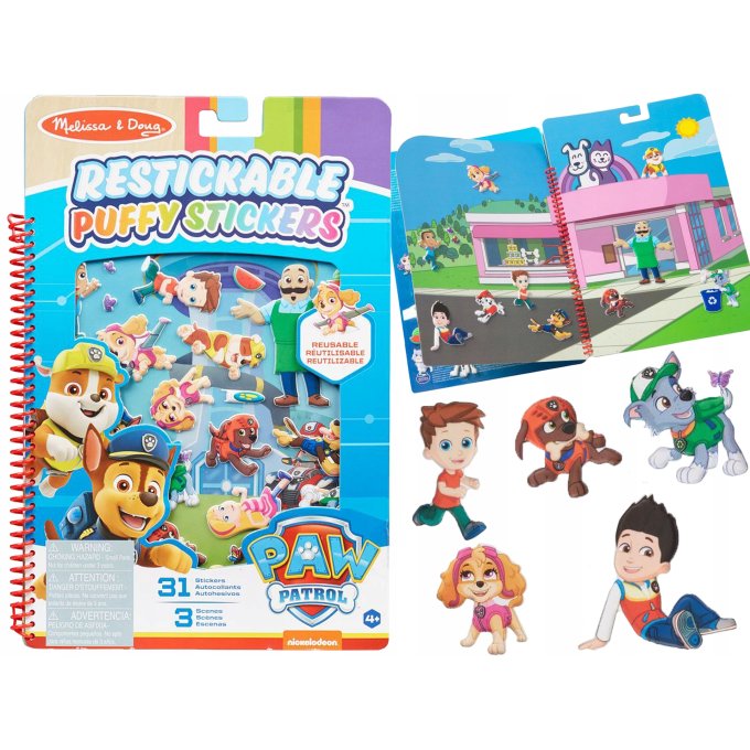 Paw Patrol - Knižka so samolepkami