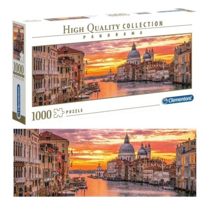 Puzzle 1000 – Grand kanál v Benátkach