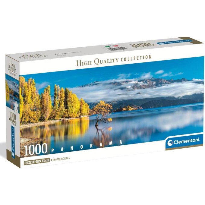 Puzzle 1000 - Zlaté odrazy jazera Wanaka