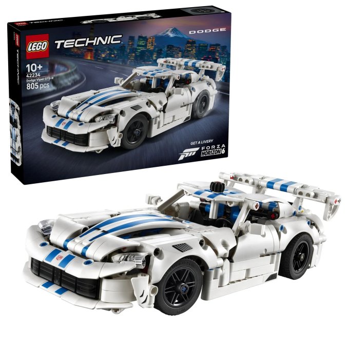 42234 Lego Technic - Športové auto Dodge Viper GTS-R