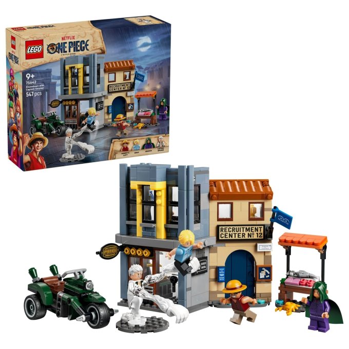 75642 Lego One Piece - Súboj s kapitánom Smokerom