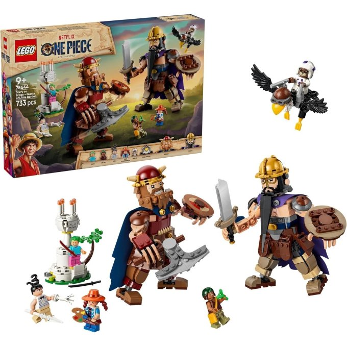 75644 Lego One Piece - Dorry vs. Brogy – Obri z Malej záhrady