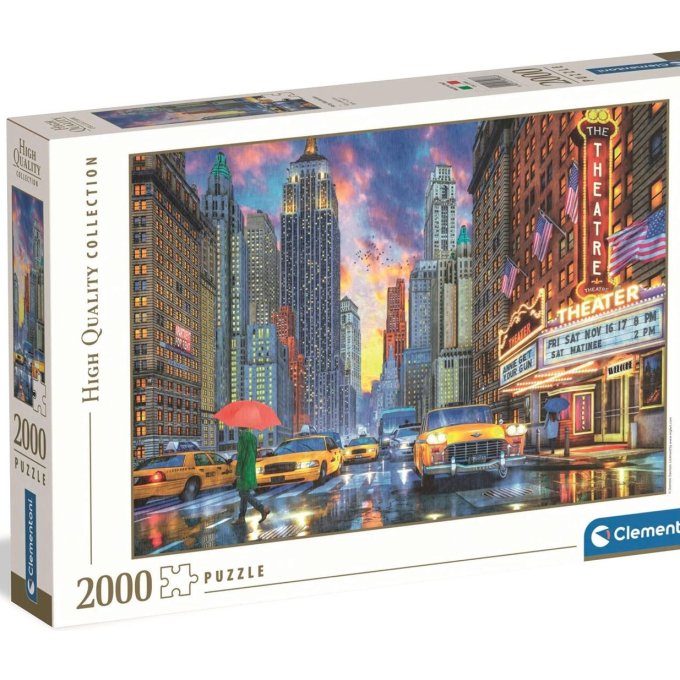Puzzle 2000 – Daždivý Manhattan