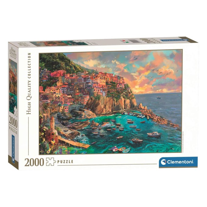 Puzzle 2000 – Maľovaná Manarola