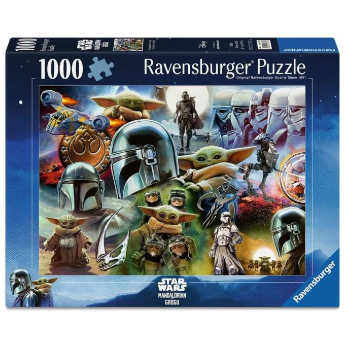 Puzzle 1000 - SW Mandalorian a Grogu