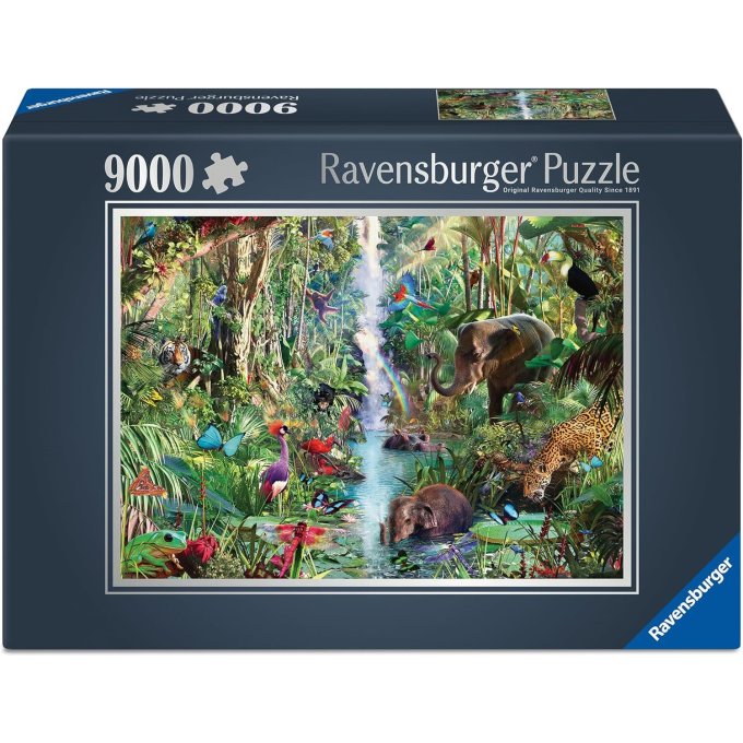 Puzzle 9000 - Zvieratá v džungli