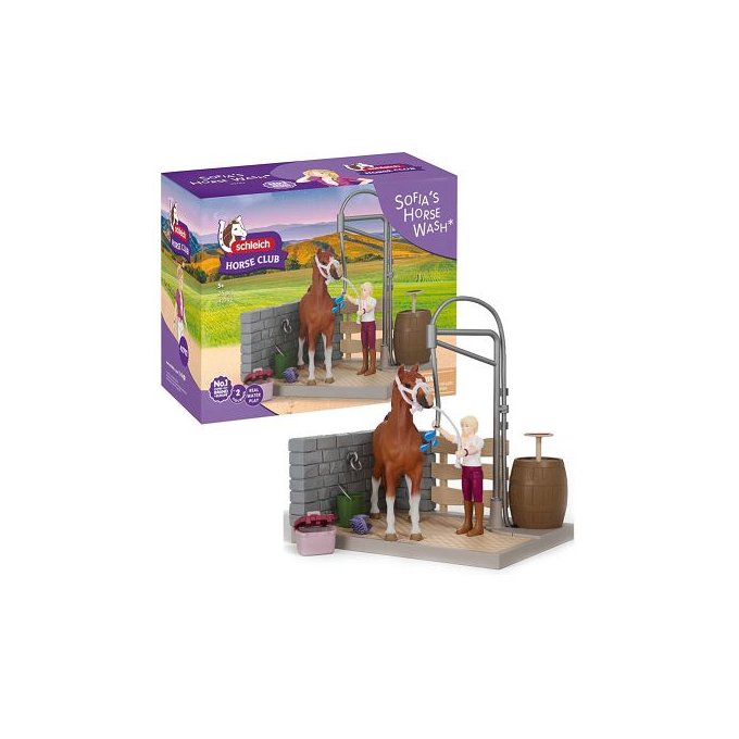 Schleich - Sofiin umývací box pre kone 42792