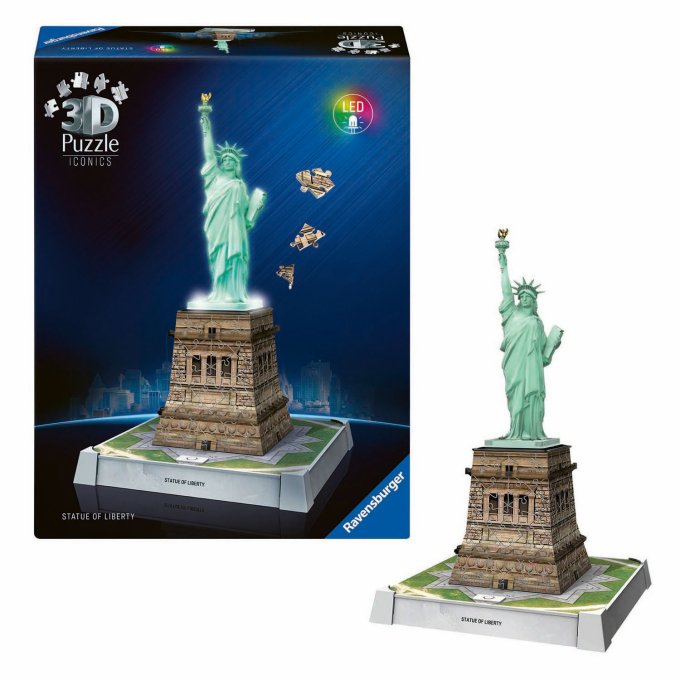 3D Puzzle - Socha Slobody