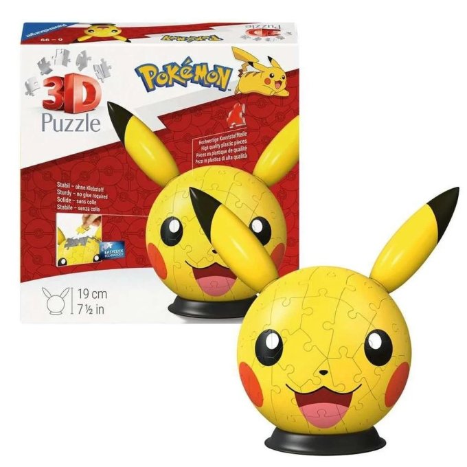3D Puzzle - Pokémon Pikachu