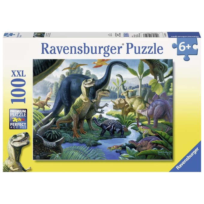 Puzzle 100 XXL – Krajina obrov