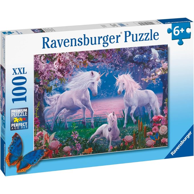 Puzzle 100 XXL – Jednorožce
