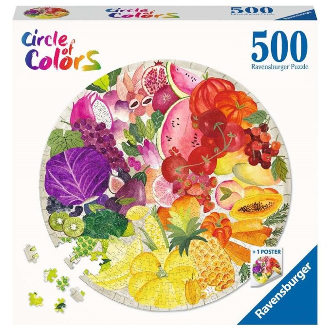 Puzzle 500 – Ovocie a zelenina