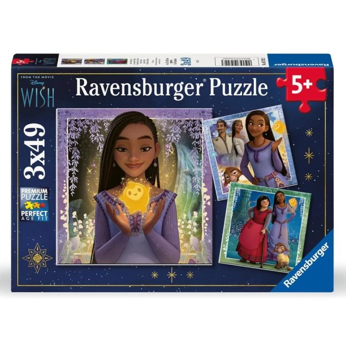 Puzzle 3x49 - Disney Prianie