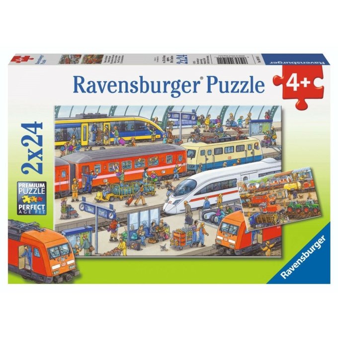 Puzzle 2x24 – Železničná stanica