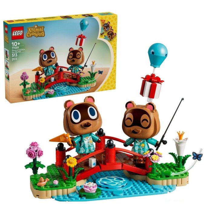 77059 Lego Animal Crossing - Zábavný deň Timmy a Tommy