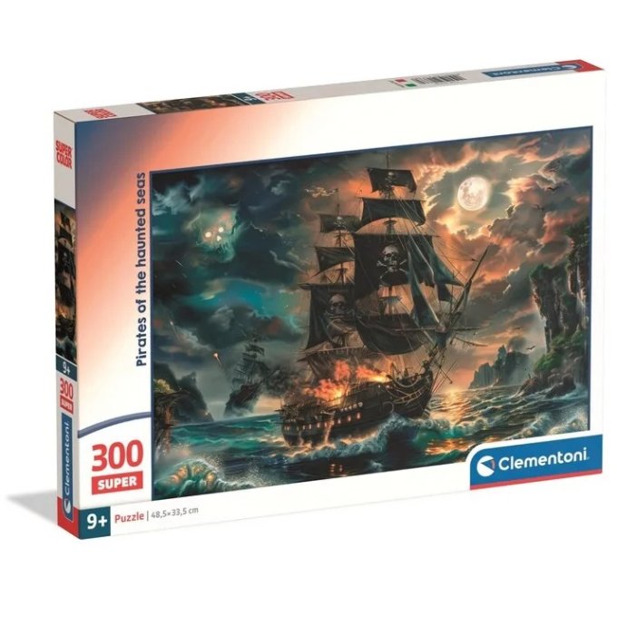 Puzzle 300 –  Piráti z prekliatych morí