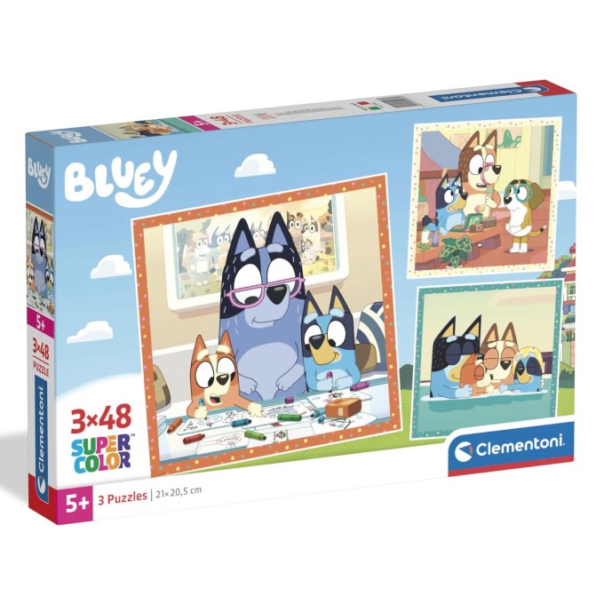 Puzzle 3x48 - Bluey