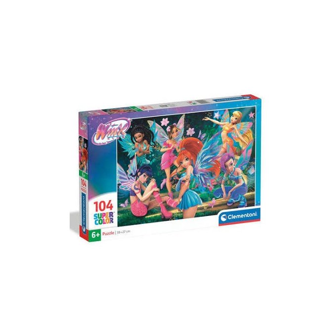 Puzzle 104 –  Winx club