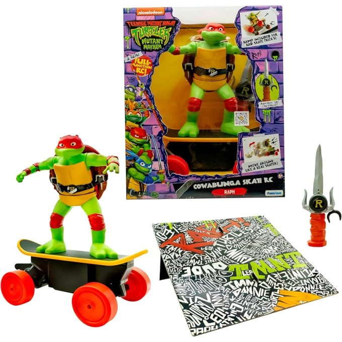 Ninja Turtles - RC Skateboard s Raphom