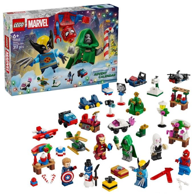 76340 Lego Marvel - Adventný kalendár