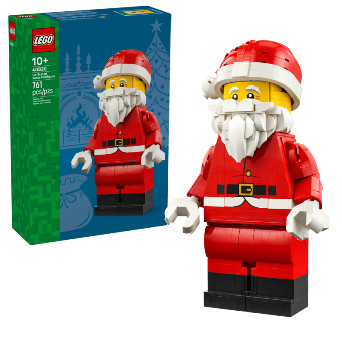 40820 Lego - Zväčšená minifigúrka Santu
