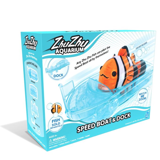ZhuZhu Aquarium - Čln s mólom