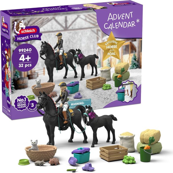 Schleich Horse Club – Adventný kalendár 99240