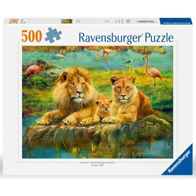 Puzzle 500 - Levy na savane