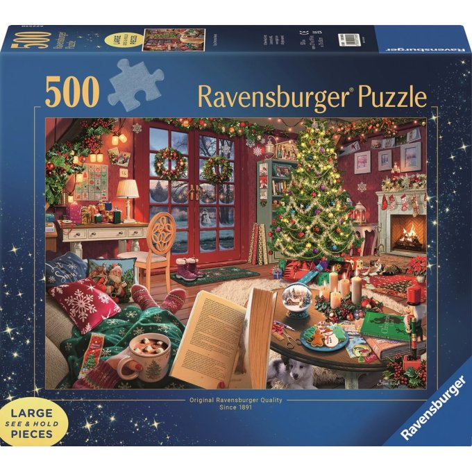 Puzzle 500 - Útulné Vianoce