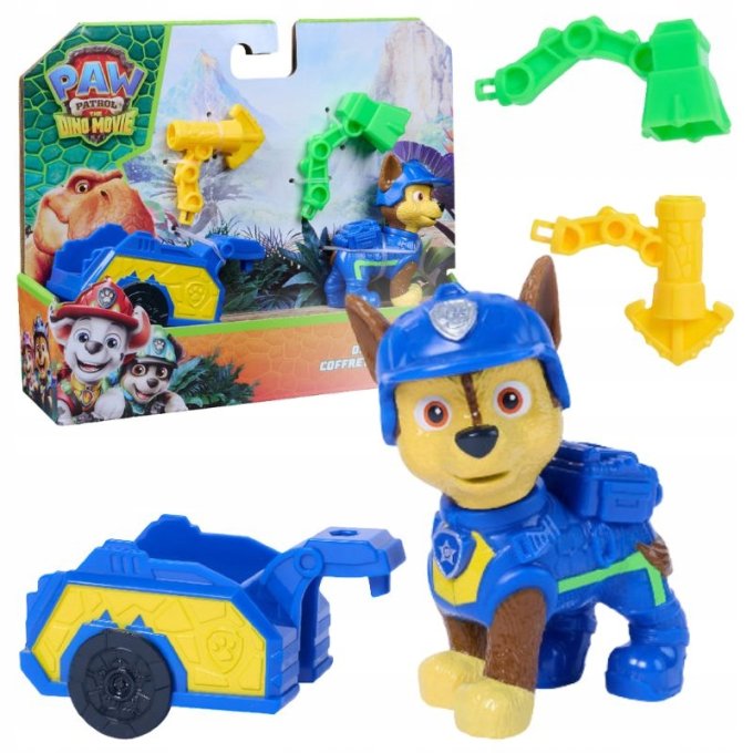 Paw Patrol Dino - Chase s vozíkom