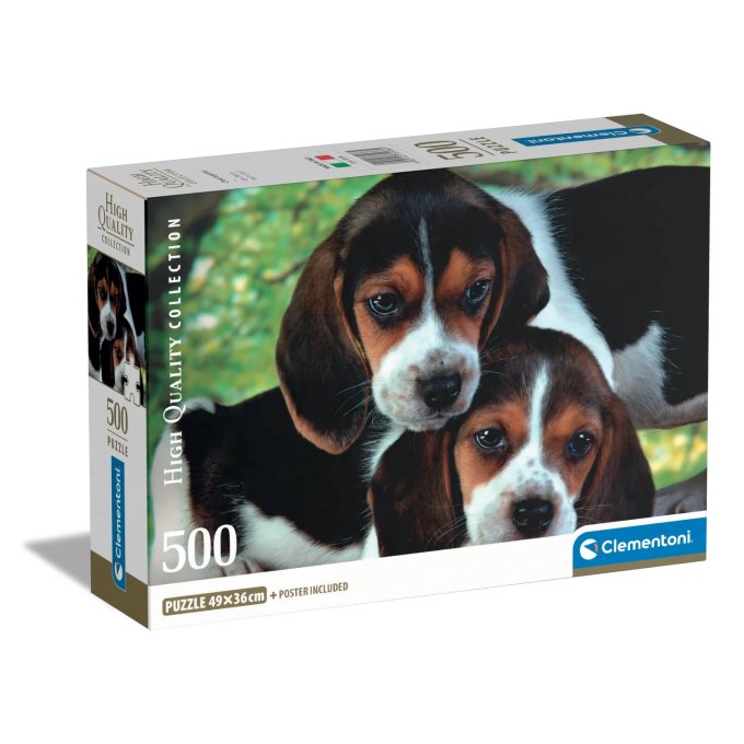 Puzzle 500 - Tesne vedľa seba