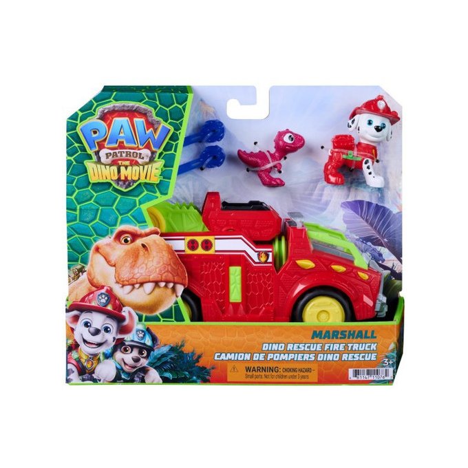 Paw Patrol Dino - Marshall s vozidlom