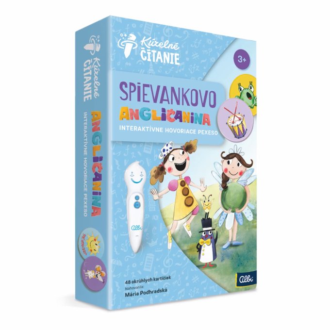 Kúzelné čítanie - Spievankovo: Angličanina - Pexeso