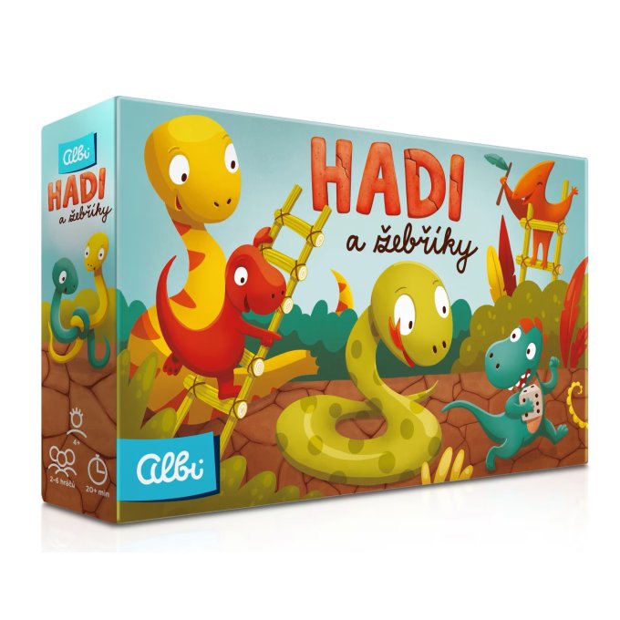 Hra – Hady a rebríky Dinosaury