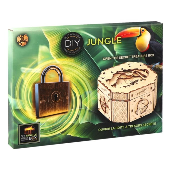 DIY hlavolamový box - Džungľa
