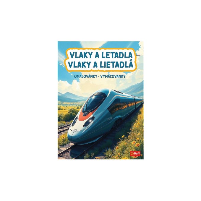 Maľovanky - Vlaky a lietadlá
