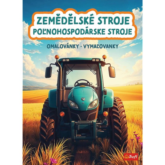 Maľovanky - Poľnohospodárske stroje
