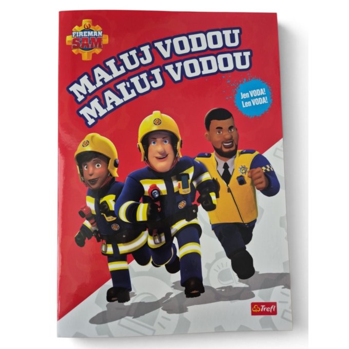 Požiarnik Sam - Maľovanie vodou
