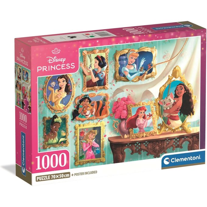 Puzzle 1000 – Disney Princezné