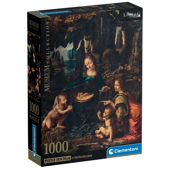 Puzzle 1000 - Madona v skalách