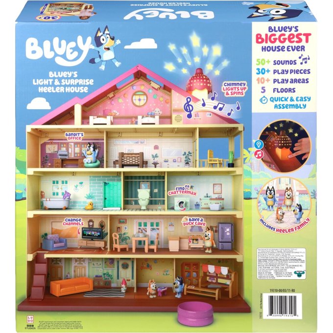 Bluey – Domček so zvukom a svetlom