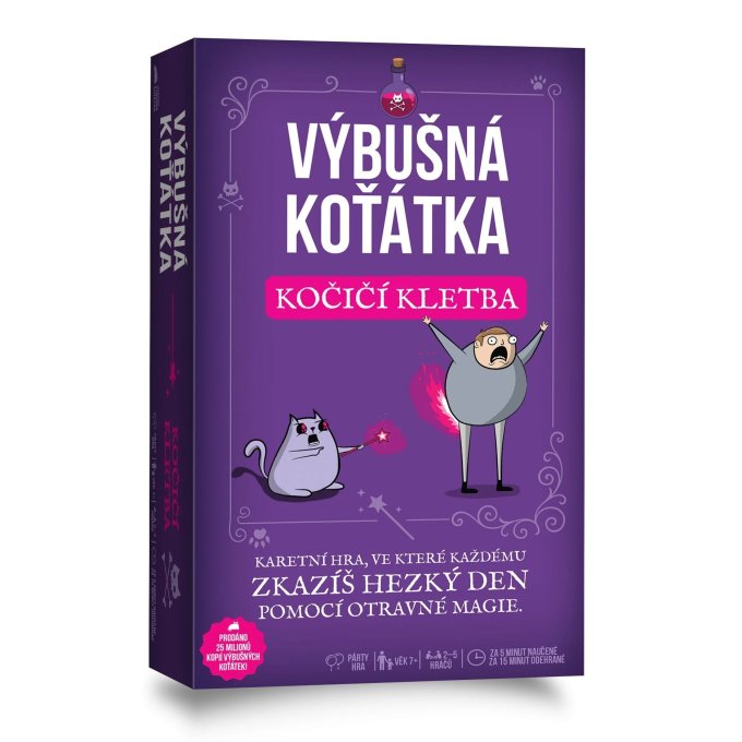 Hra – Výbušné mačiatka: Mačacia kliatba