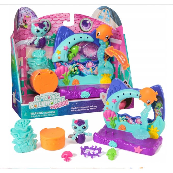 Gabby's Dollhouse – Balkónový hrací set Akvárium