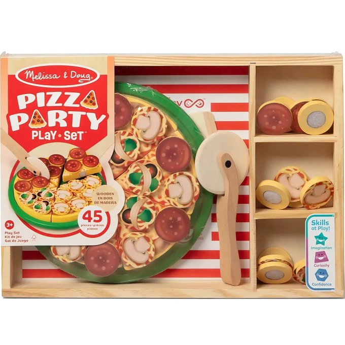 Melissa & Doug - Pizza párty súprava