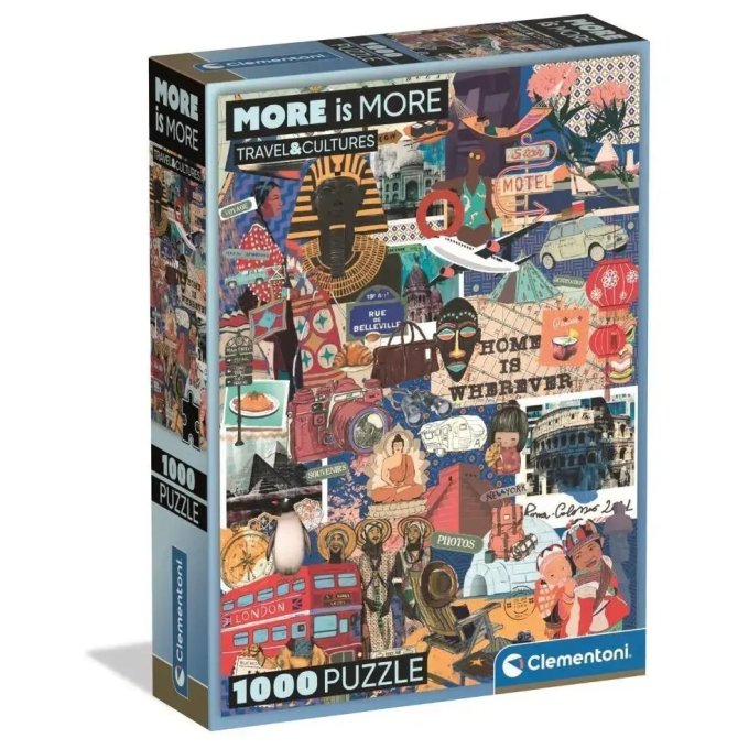 Puzzle 1000 - Cestovanie a kultúra