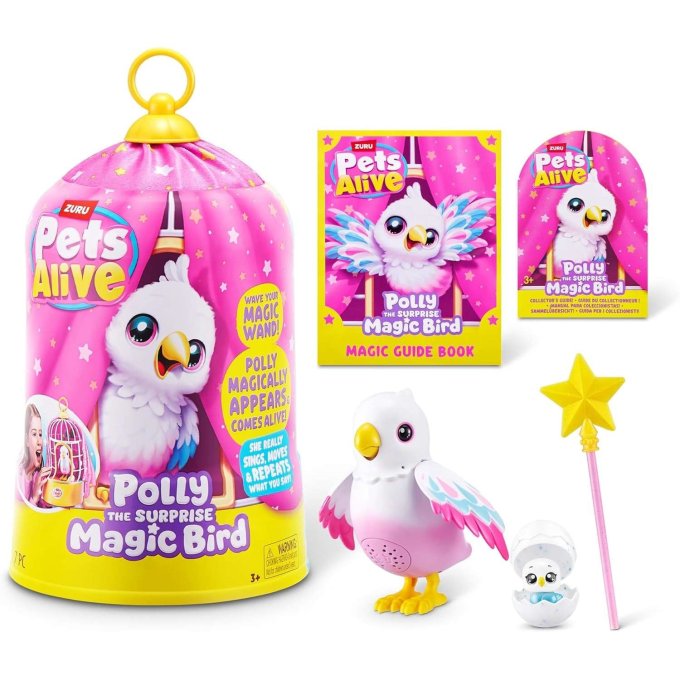 Pets Alive – Interaktívny vtáčik Polly