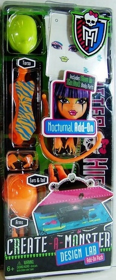 Monster High laboratórium Oranžová